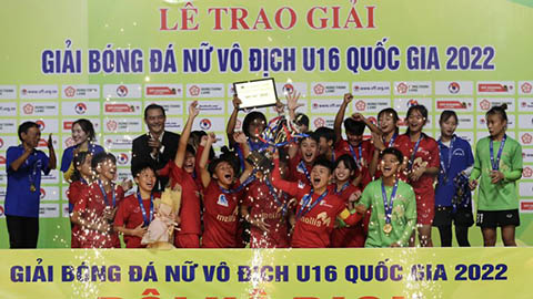 Thắng đậm Hà Nội, Hà Nam vô địch giải U16 nữ  Quốc gia một cách thuyết phục
